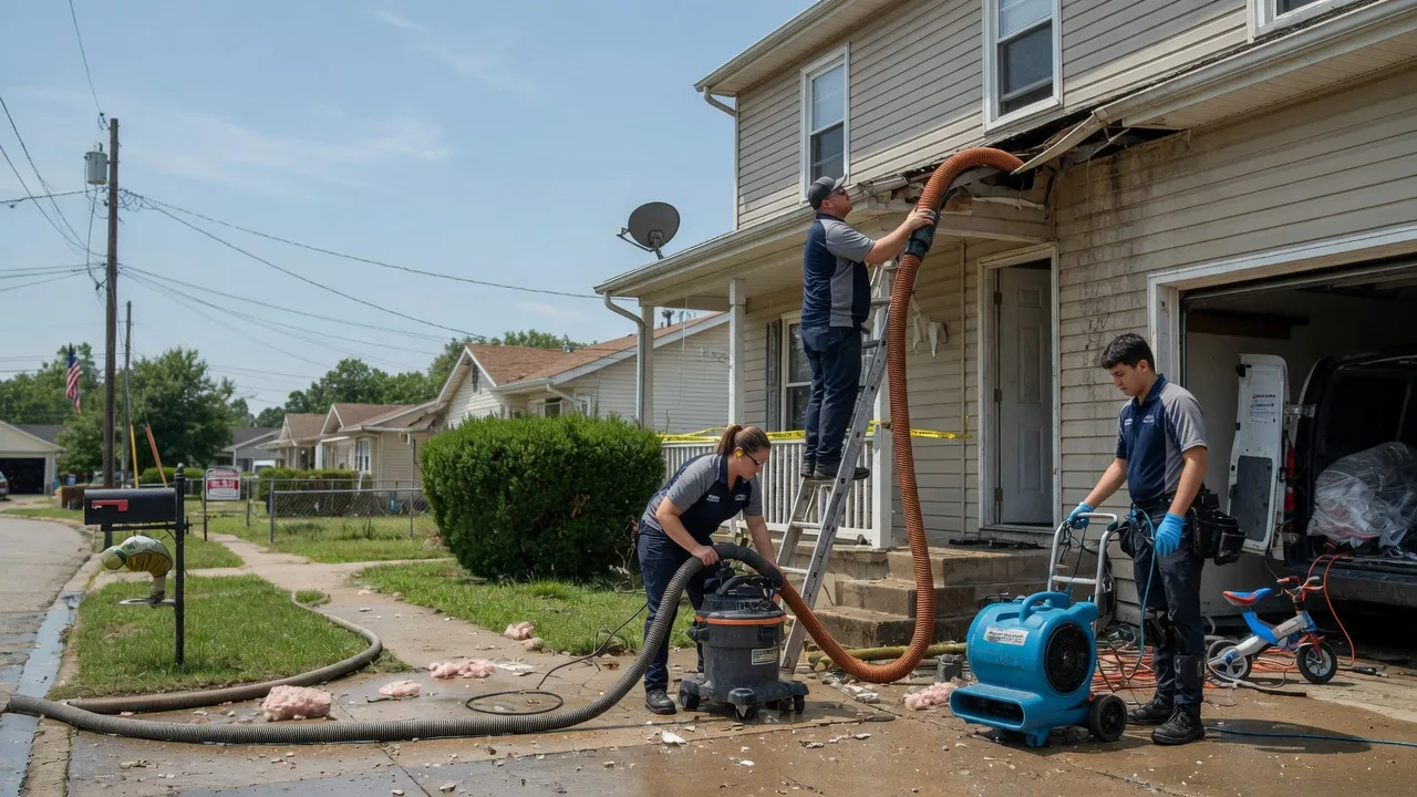 Water Damage Restoration in Deerfield, KS near me
